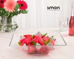 میوه خوری شیشه ای مربع