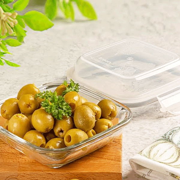 210 ml Glass Serving and Storage Container with Lid