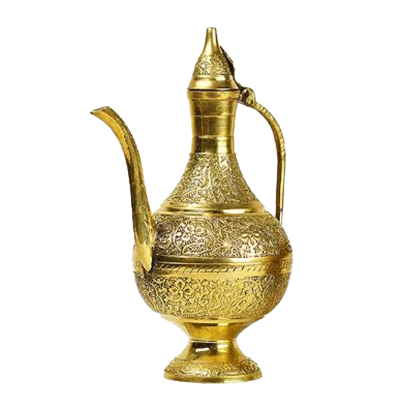 آفتابه لگن 4019 برنج هندی سایز 2