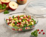 ظرف شیشه ای سروو نگهداری دربدار 1/25لیتر - تصویر 3