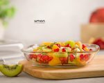 ظرف شیشه ای سروونگهداری  دربدار 520 - تصویر 4
