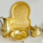 سرویس پا سماوری برنجی