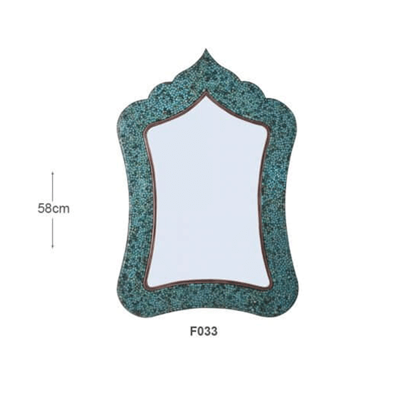 آینه مستطیل 4 فیروزه
