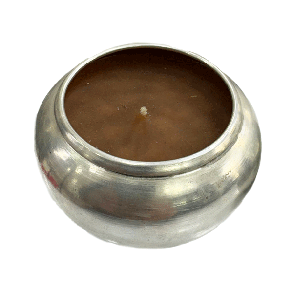شمع مینو سفید کوچک