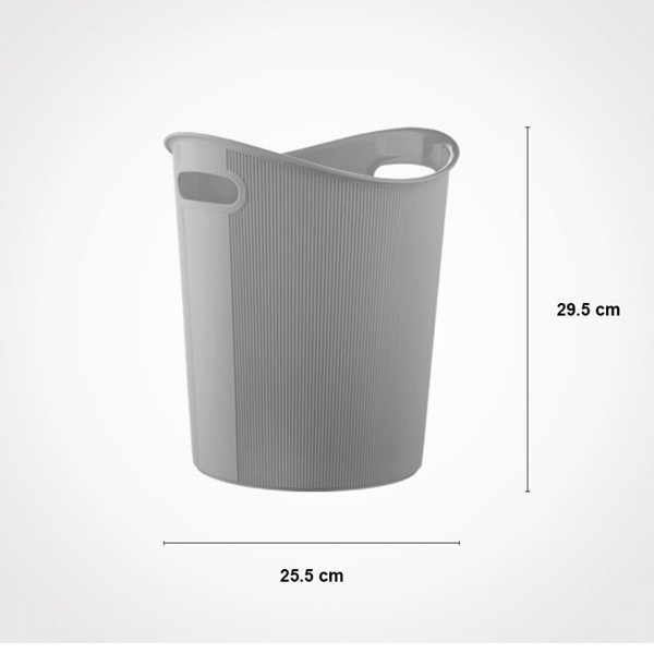 سطل پدالی 4 گوش 35 لیتری طوسی