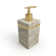 جا مایع تک رومیزی رویا طرح سنگ کرم طلایی